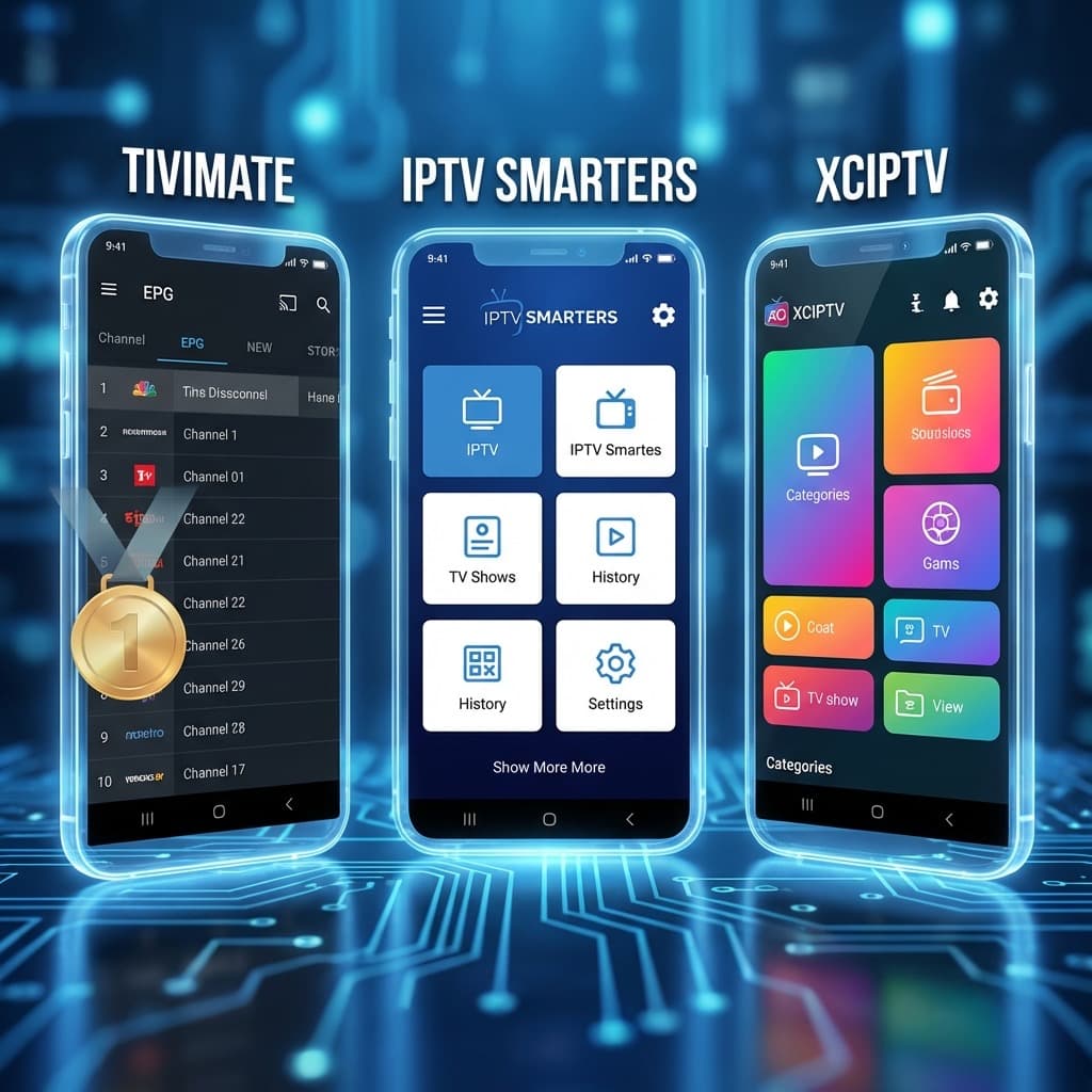 TiviMate vs. Smarters vs. XCIPTV: Best IPTV Apps of 2026 Ranked