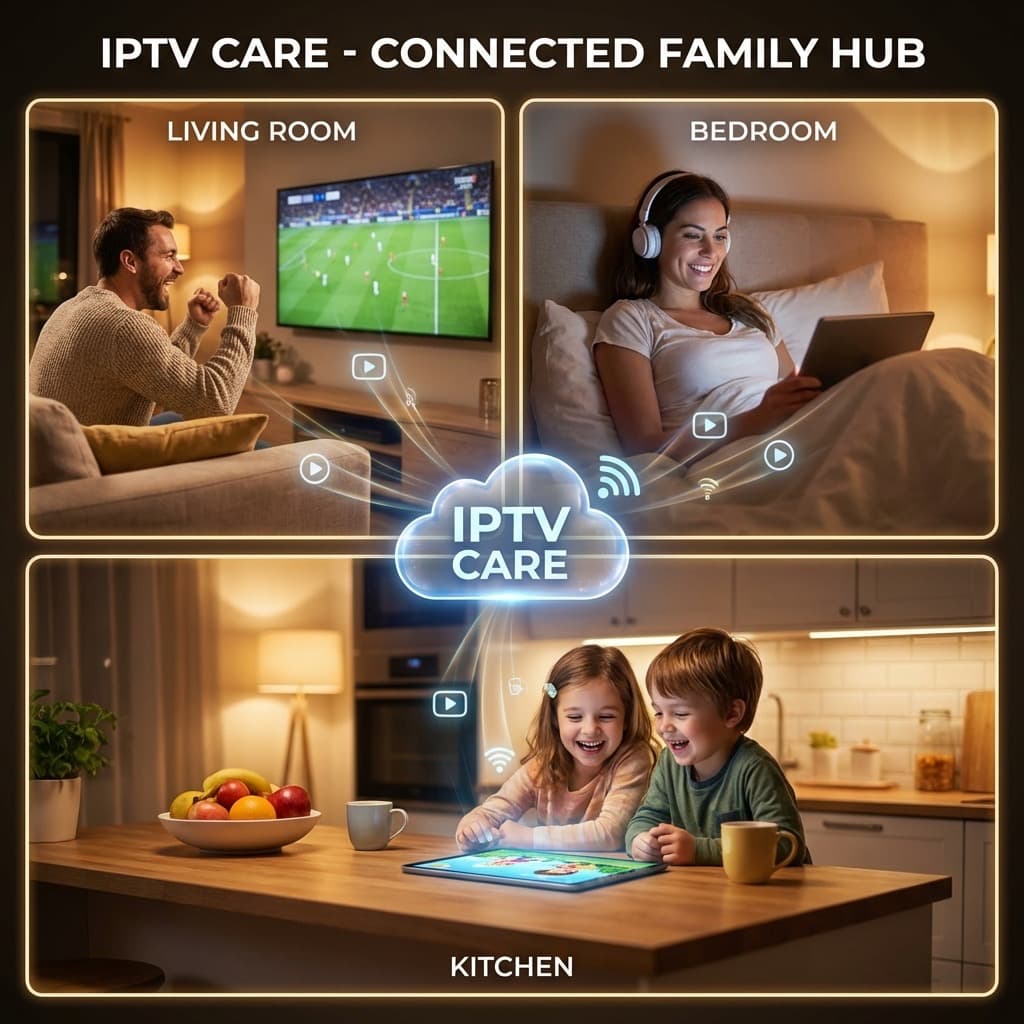 One Subscription, Every Room: The Ultimate Multi-Room IPTV Guide (2026)