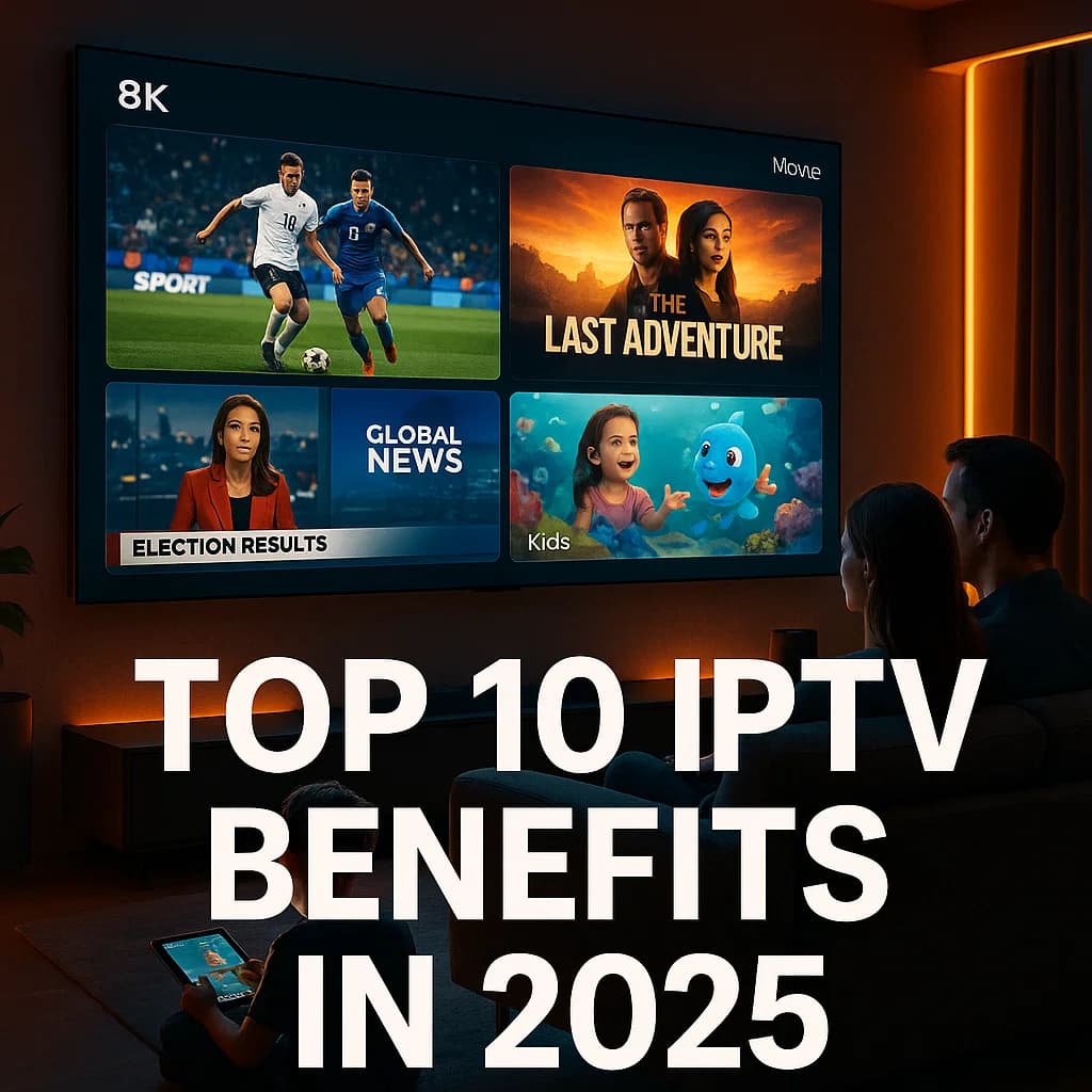 Top 10 Benefits of IPTV in 2025 You Didn’t Know