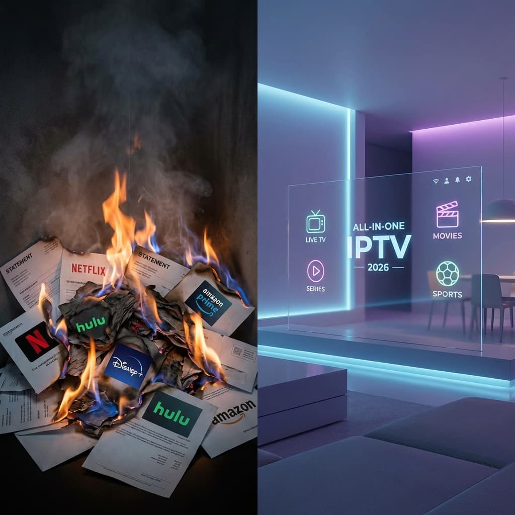 Stop Overpaying: Why One IPTV Subscription Beats Netflix, Disney+, and Sky Combined (2026)